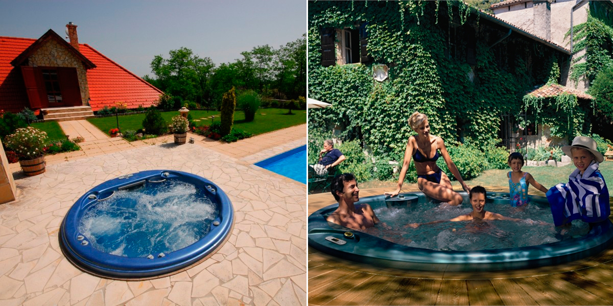 Мини-бассейн Alimia 9444-867 Jacuzzi 9444867 - Вид №1