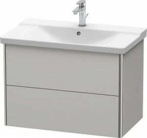 XS418100707 Тумбочка подвесная XSquare #XS4181 810 x 473 мм Бетонно-серый матовый декор
