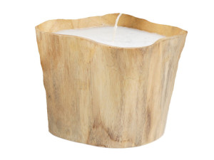 Свеча из тикового дерева