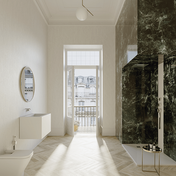 90104000 PREMIUM Хром термостатические 2/3 пути по вертикали с 1 лобной образом Хром GRB MIXERS  - Вид №3