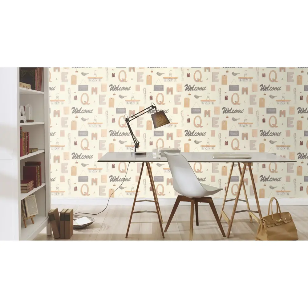 Обои флизелиновые Rasch Selection Vinyl Vlies бежевые 0.53 м 937701 Selection Vinyl/Vlies STLM-2134923 - Вид №3