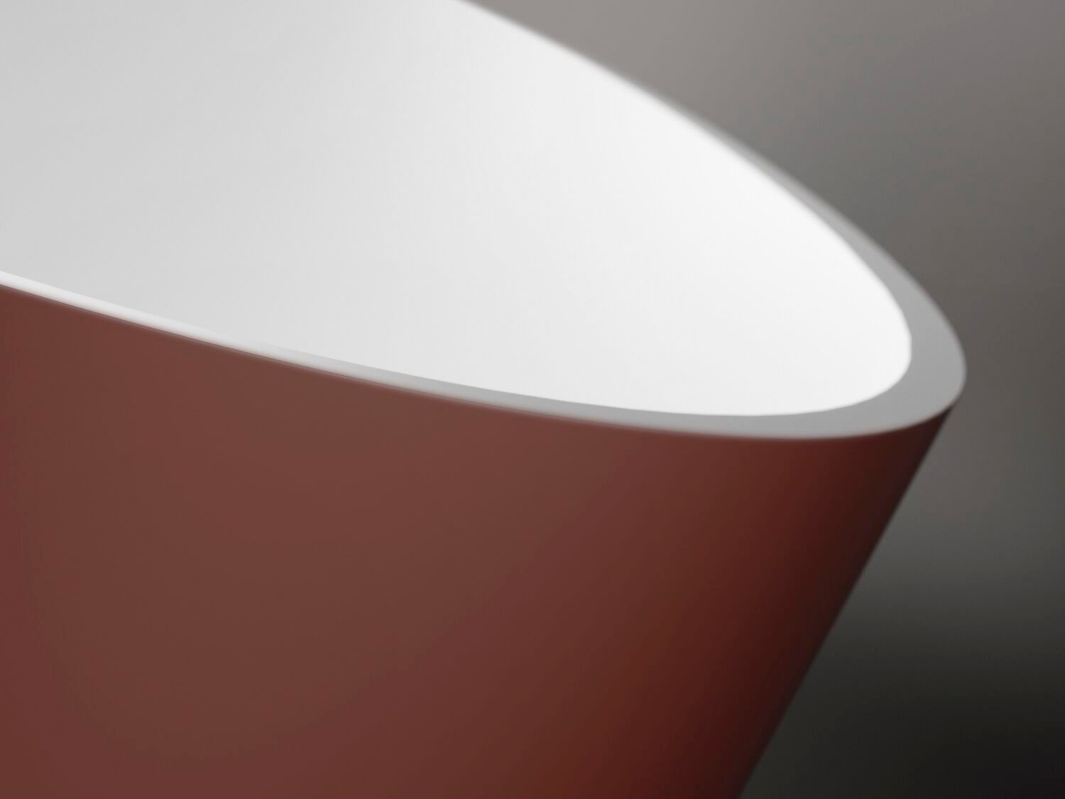 Прямоугольная ванна в центре комнаты в твердой поверхности Gruppo Treesse мебель для ванной комнаты-отдельно стоящие ванны ARCH-00020149 - Вид №9