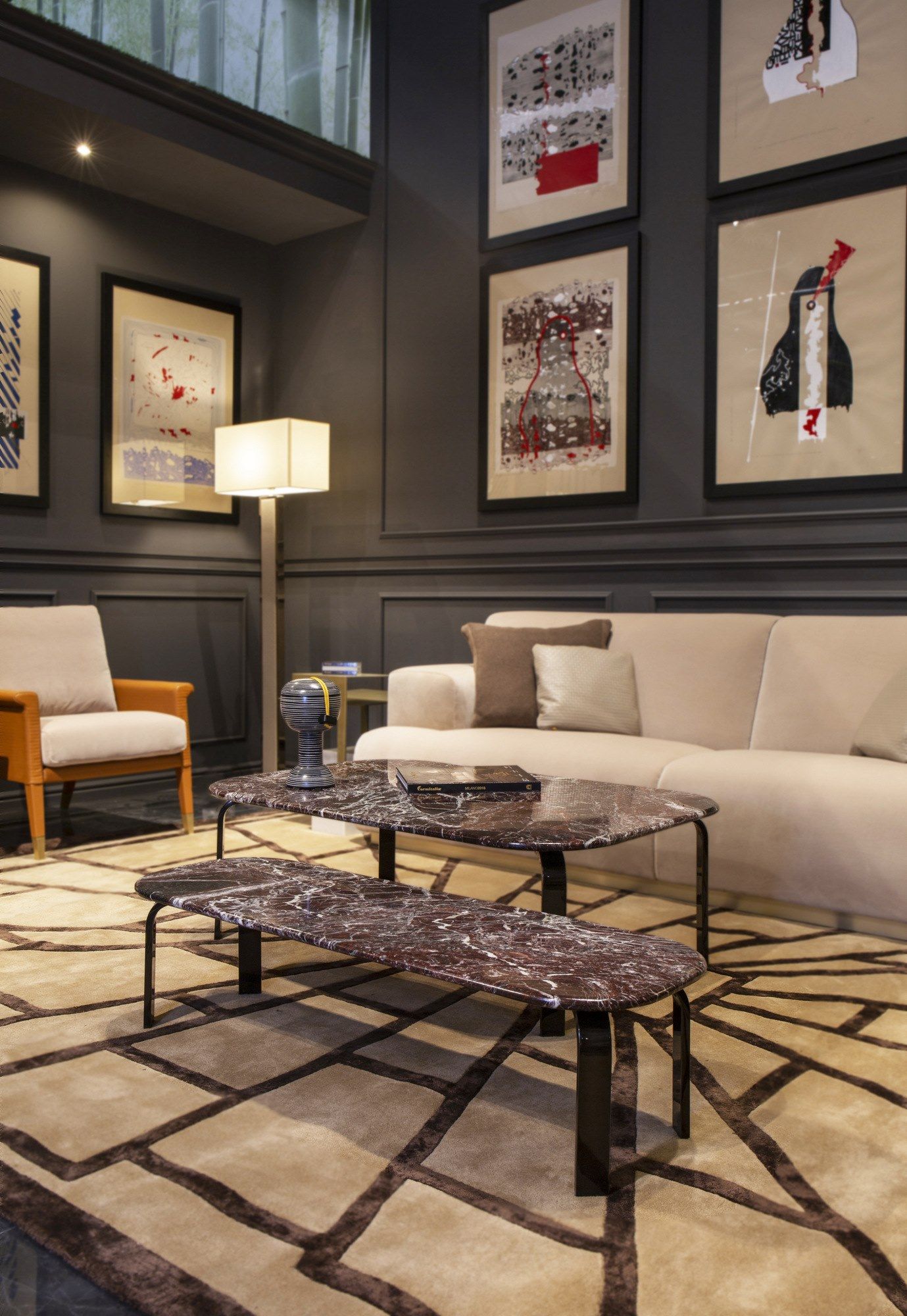 Журнальный столик из черного мрамора Marquina Formitalia ARCH-00073236 - Вид №10