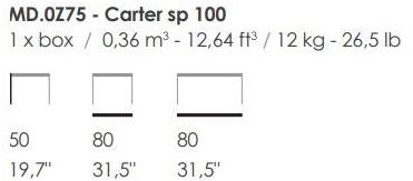 Fenabel Круглый деревянный журнальный столик Carter Md.0z75 - Вид №1