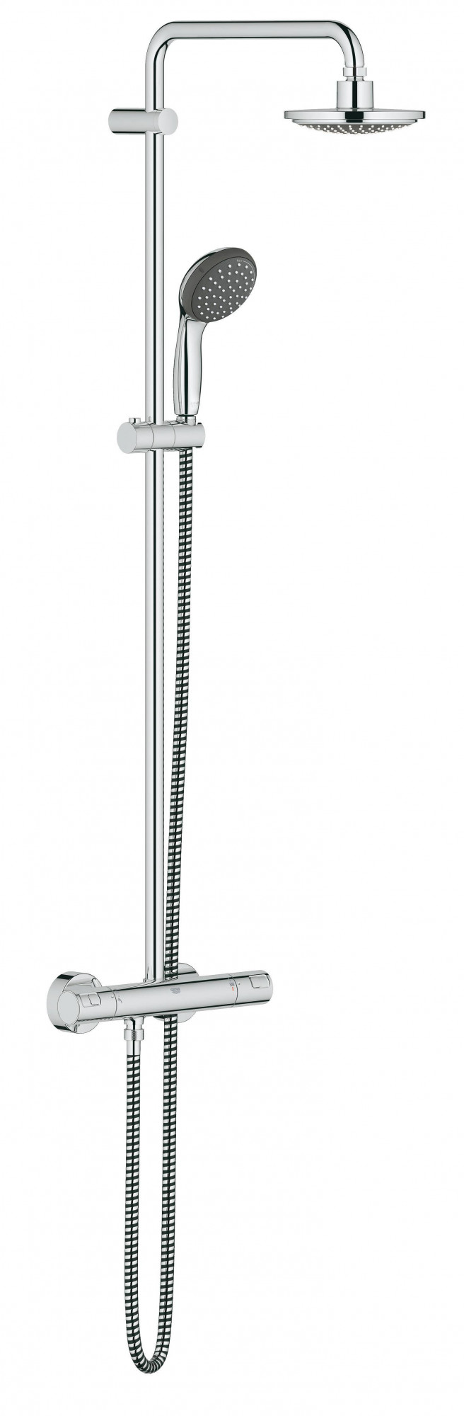 Душевая система GROHE Vitalio Start 160 с термостатическим смесителем, хром (27960000)