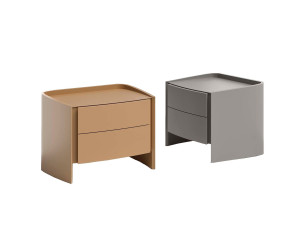 Деревянная тумбочка с ящиками