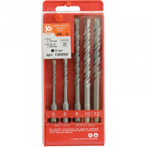 51982 Калибр Набор буров  Калибр НБ-5 (арт.130959)