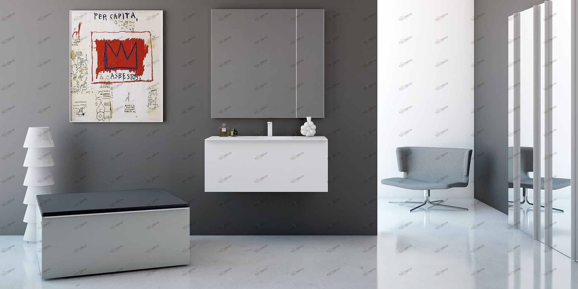 Модуль-тумба с ящиком KA016B Inbani Ка