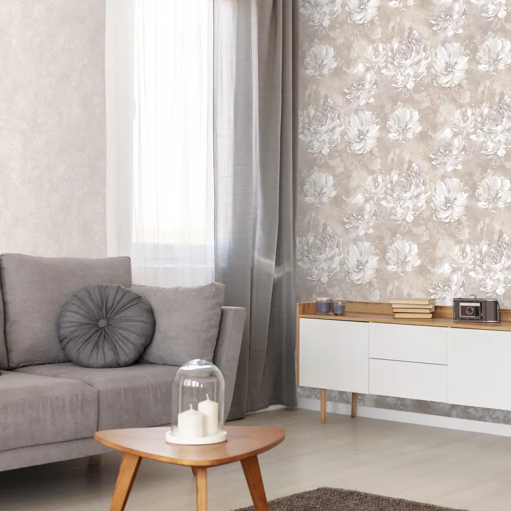 Обои флизелиновые Ateliero Prosecco фиолетовые 1.06 м 989022 STLM-2133731 - Вид №3