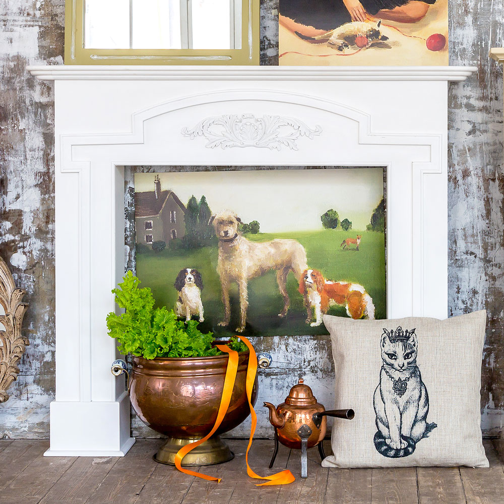 244521959_1818 Арт-постер "Герти, Дуглас, Бэсс и лисичка" Object Desire  - Вид №2