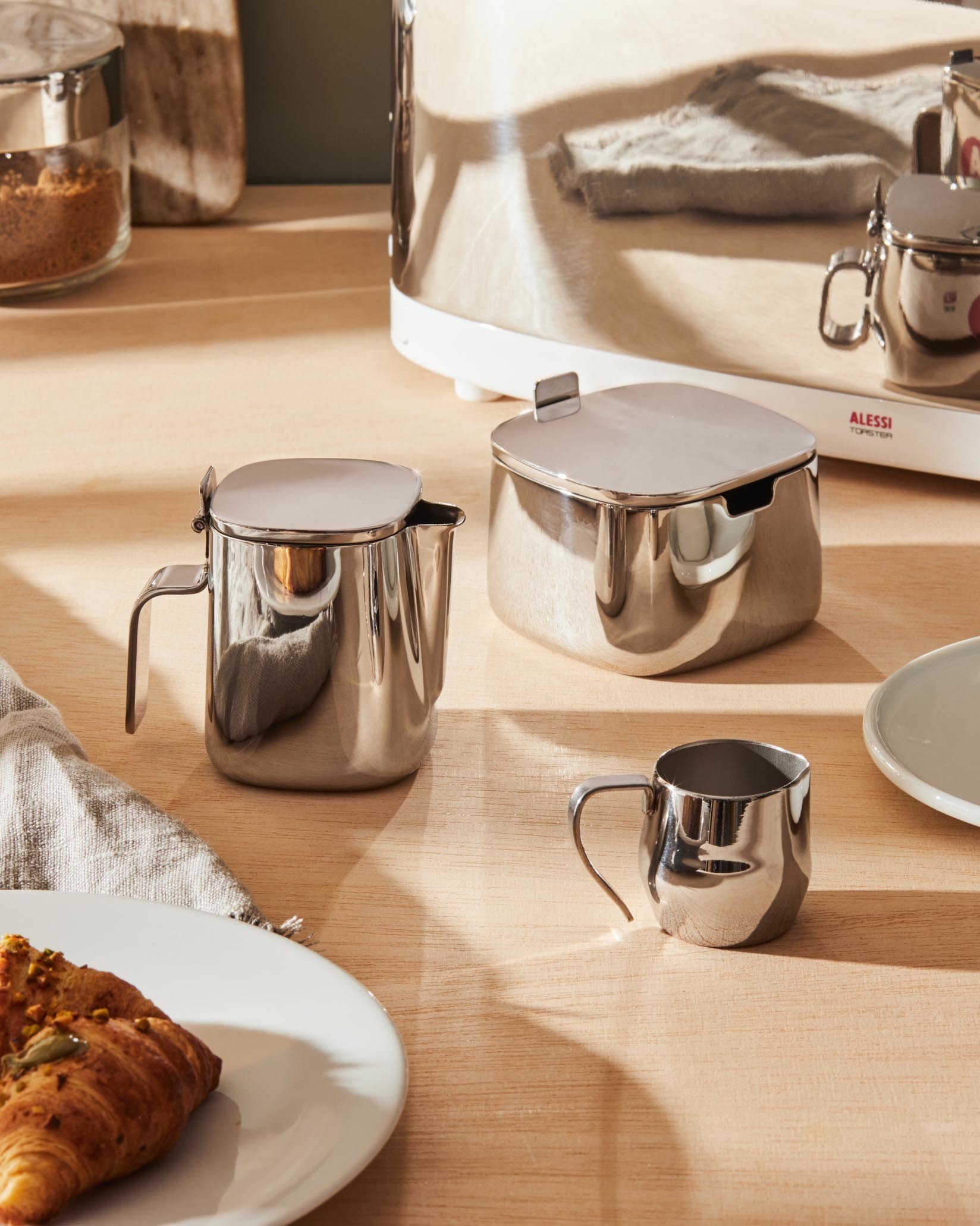 A402 Чайник заварной Стальной Alessi Италия  - Вид №1