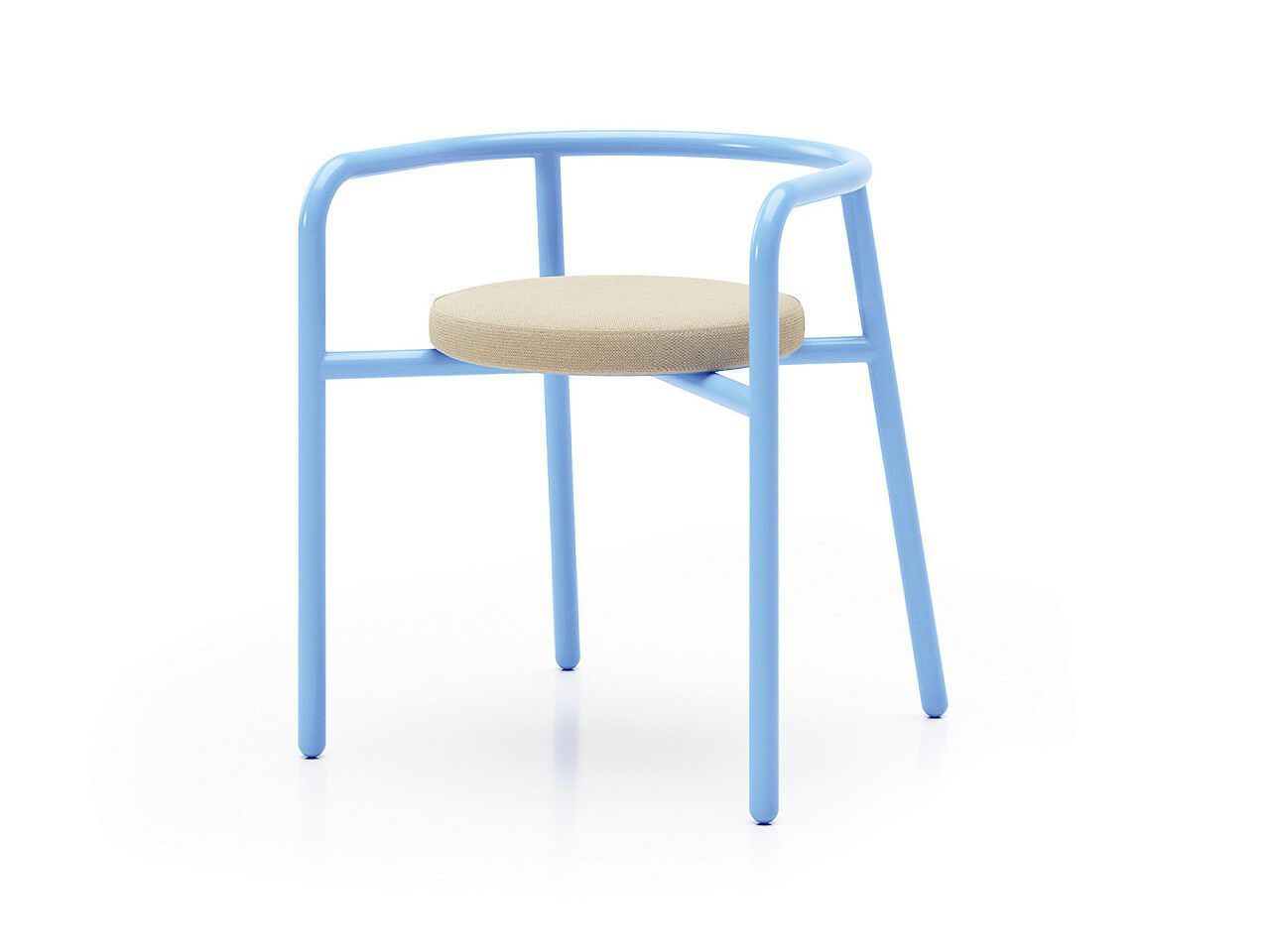 Стальной садовый стул с подлокотниками Nola Industrier CORTADO ARCH-00107593 - Вид №3