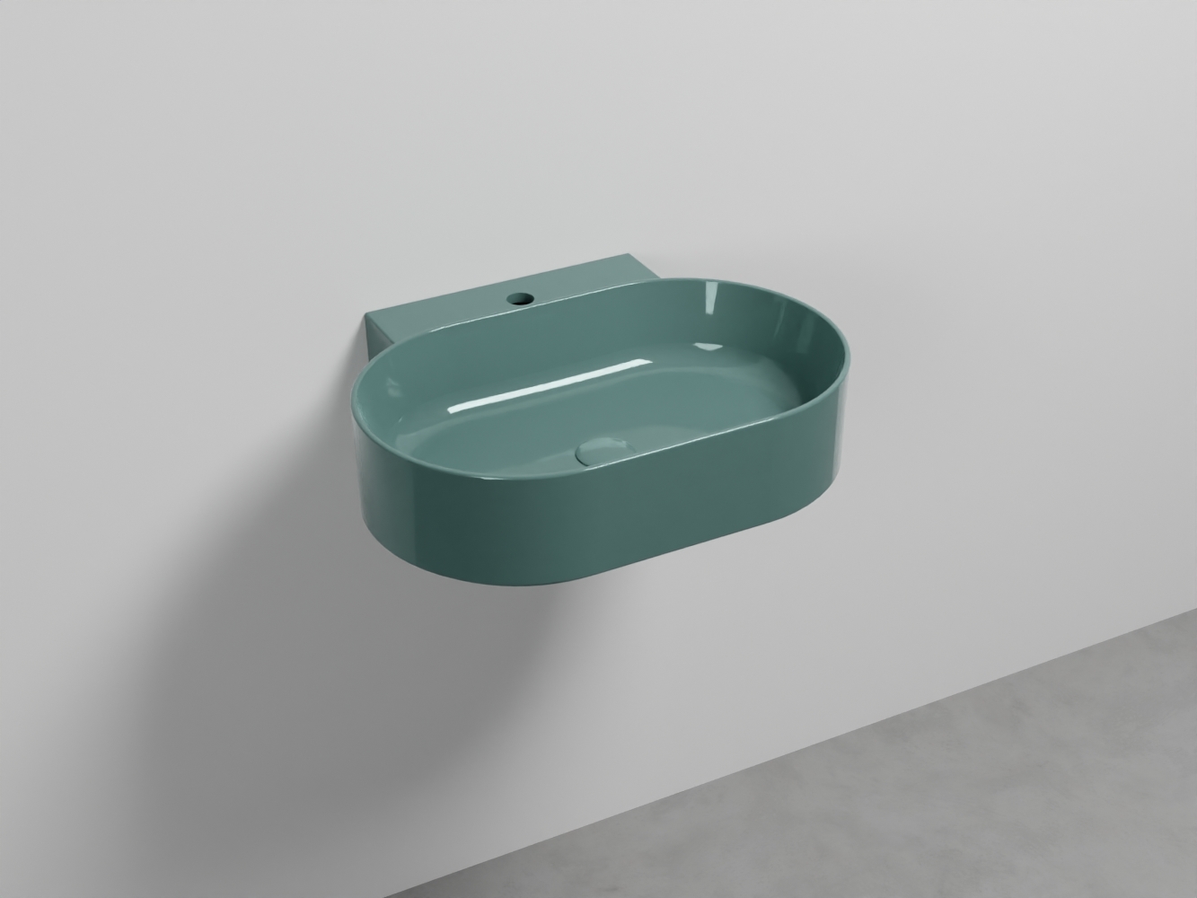 MRLS60-SM Ovale 60 одно отверстие cielo Mare Ceramica Cielo