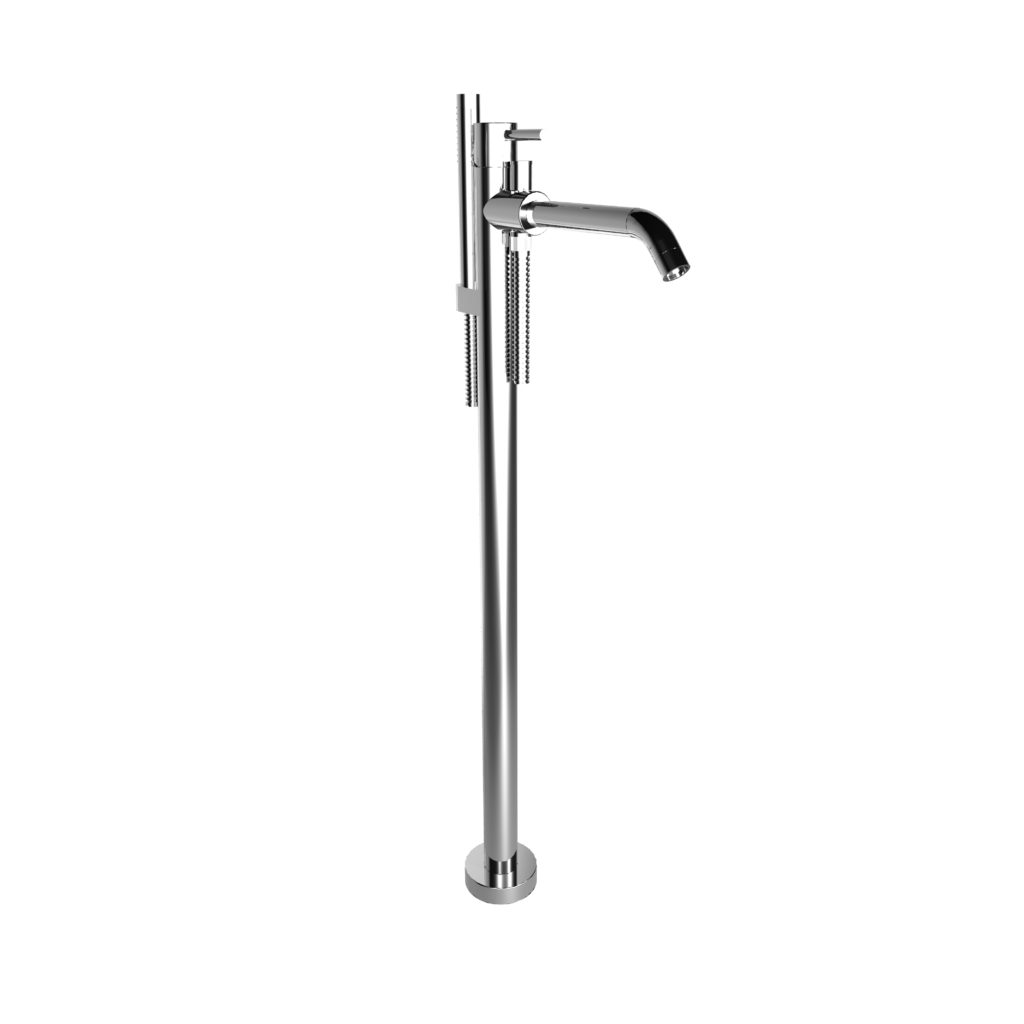 68534 / DPR Смеситель для ванны напольный с душевым комплектом. Bongio On 68534/DPR