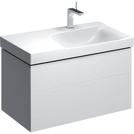 500.515.00.1 Шкафчик для раковины Geberit Xeno² с полкой, с двумя выдвижными ящиками Geberit  - Вид №6