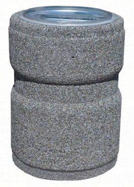 11687 БАСТИЛИЯ, урна из бетона LAB.Space  - Вид №1