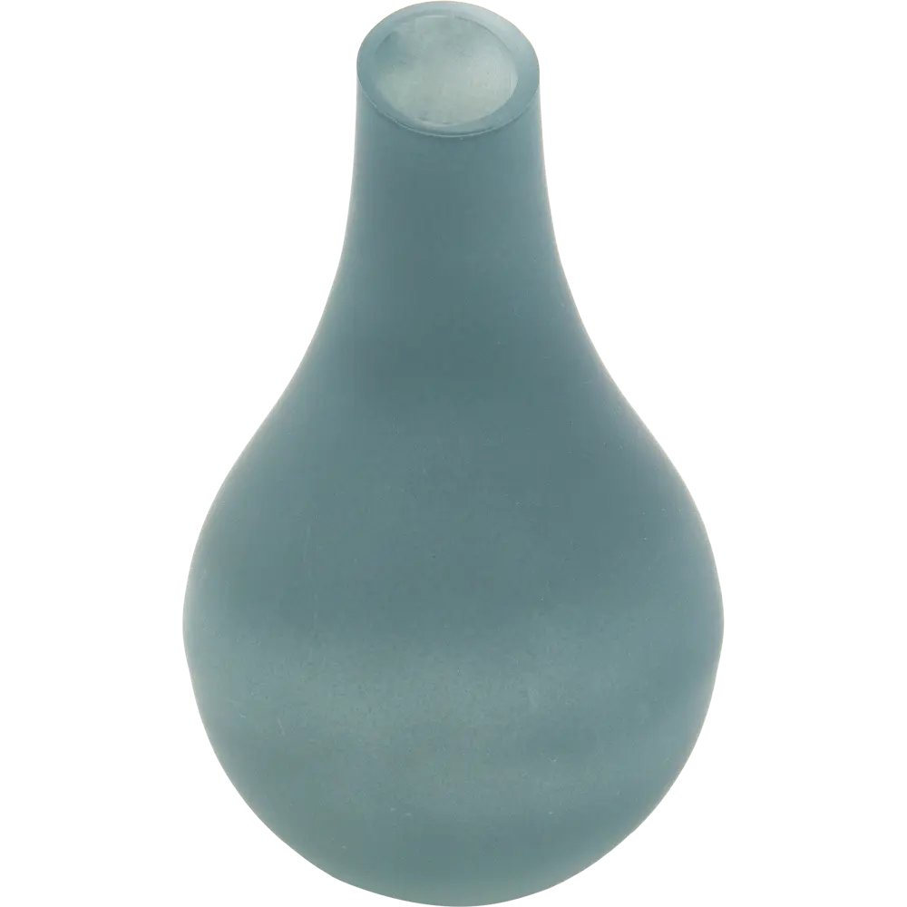 Ваза «Свобода» 2 стекло цвет серо-синий матовый 22см Santreyd STLM-2025134