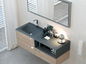 Ideagroup Тумба под умывальник из кристалла My fly evo