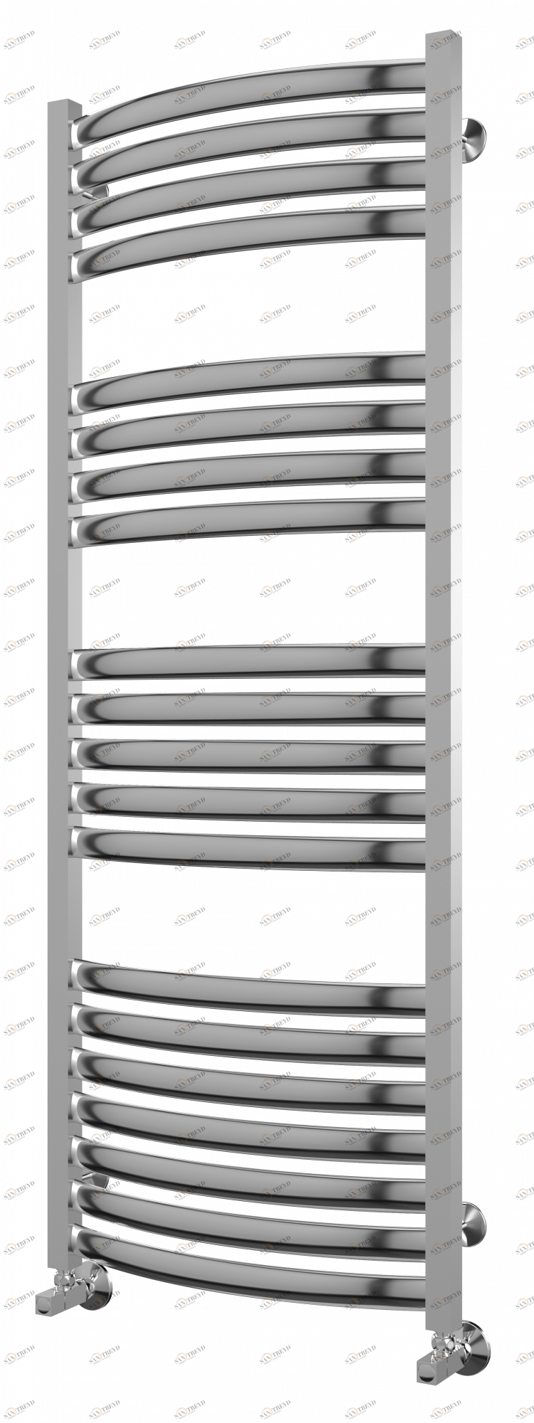 4620768886188 ЛЮКС Палермо П20 500х1401 (7+5+4+4) Полотенцесушитель TERMINUS Нержавеющая сталь