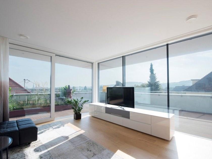 INTERNORM Italia Окно с терморазрывом из алюминия и пвх с тройным остеклением sun-id-1478444 - Вид №1