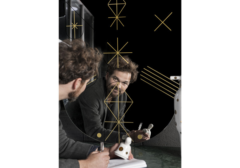 076797 Зеркало Small Kong BD Barcelona Design King Kong 