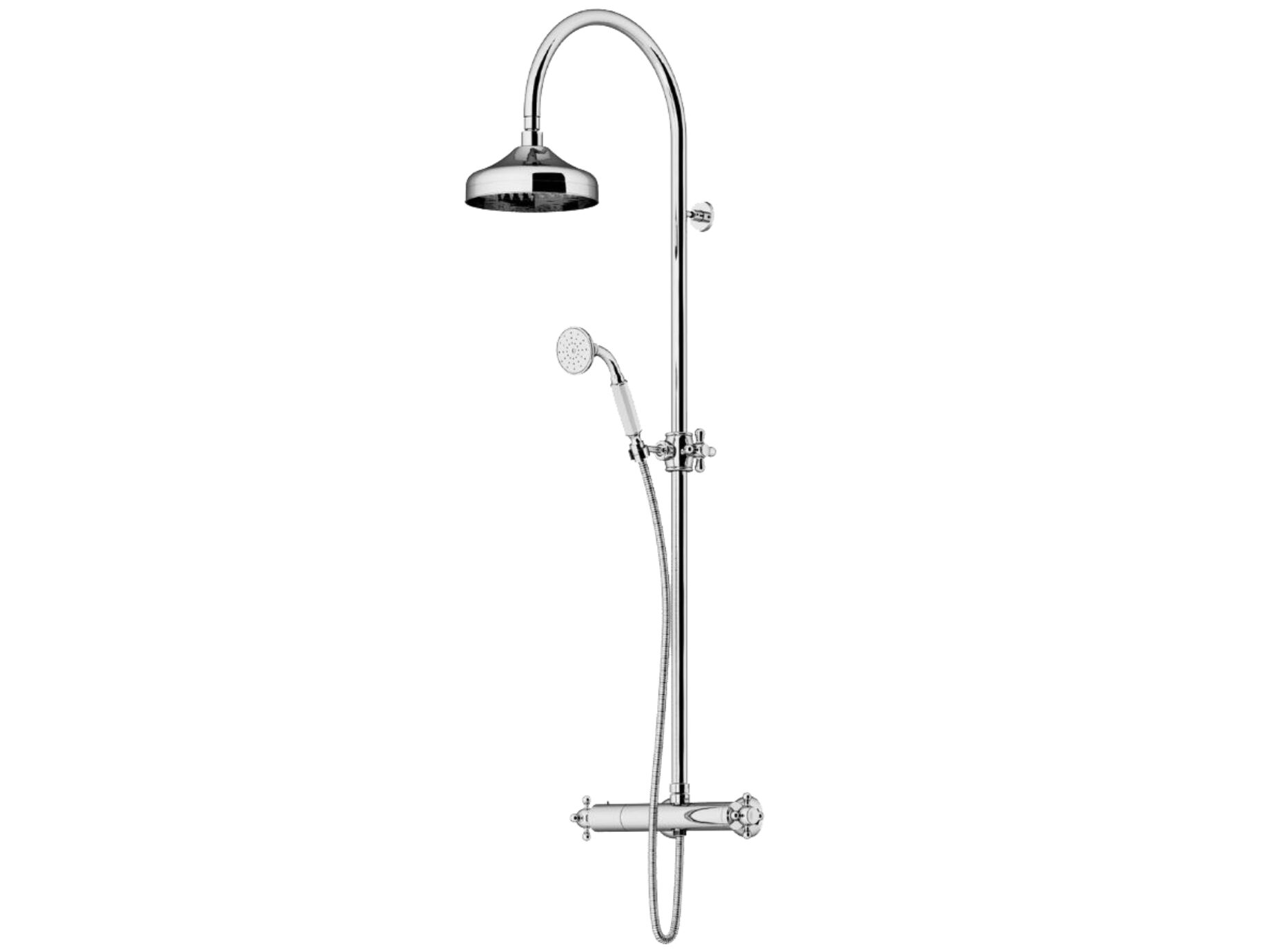 Термостатическая душевая колонка с ручным душем GATTONI Orta ARCH-00119342 - Вид №1