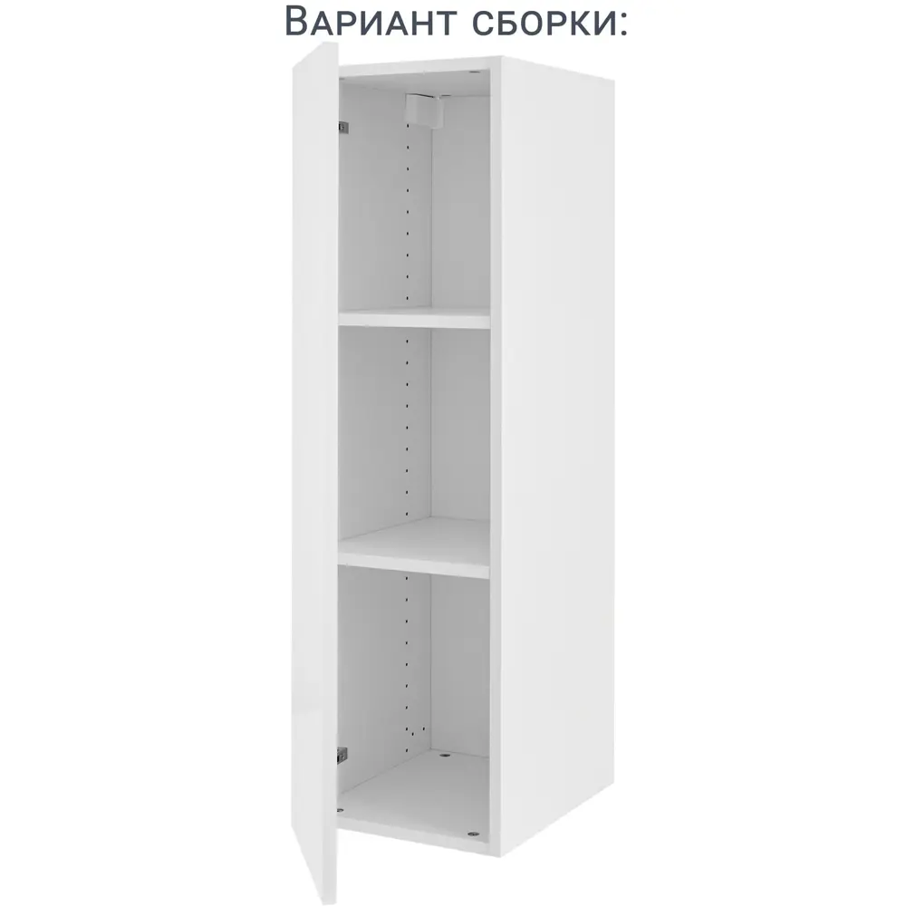 Фасад кухонного шкафа Аша 29.7x102.1 см KONSENSA ЛДСП цвет белый STLM-2150854 - Вид №17