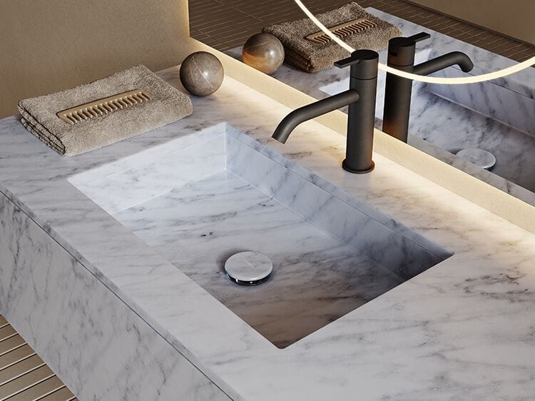 Однорычажный смеситель для раковины Inbani CODE CD026 ARCH-00030195 - Вид №3