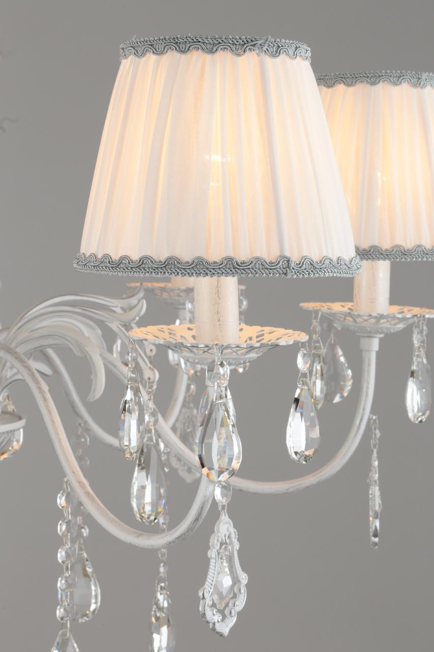 Подвесная люстра Omnilux Cremona OML-60813-07 OMNILUX ДИЗАЙНЕРСКИЕ, CREMONA 279719 Белый  - Вид №1