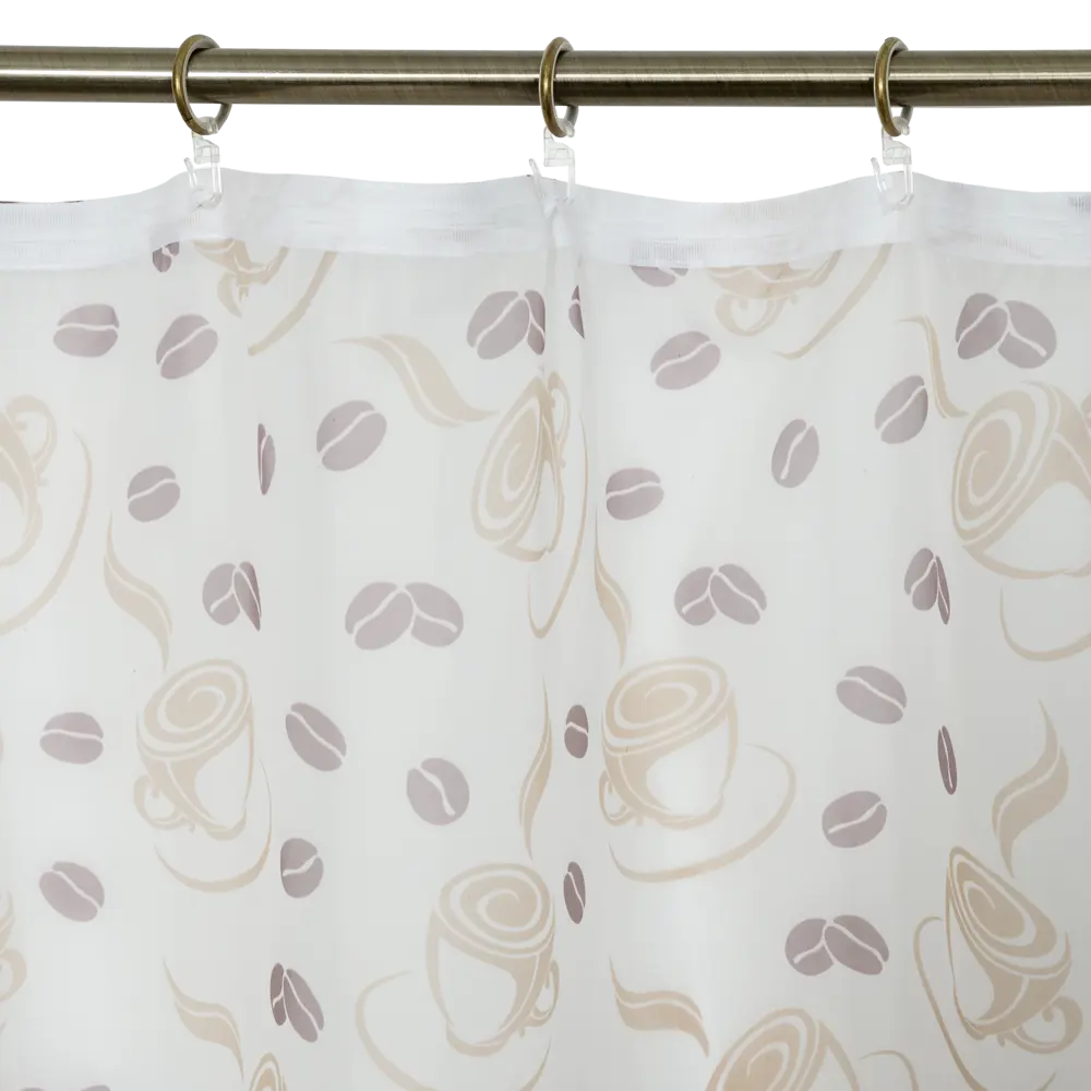 Тюль на ленте «Кофейные зёрна» 250х180 см цвет кофейный WITERRA STLM-2009352 - Вид №5