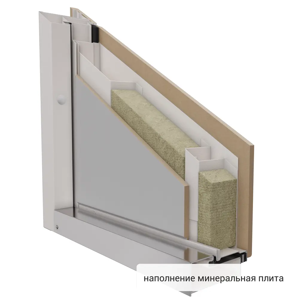 Дверь входная металлическая Фолд тэя 880 мм правая цвет серый 82858683 STLM-2042415 TOREX  - Вид №14