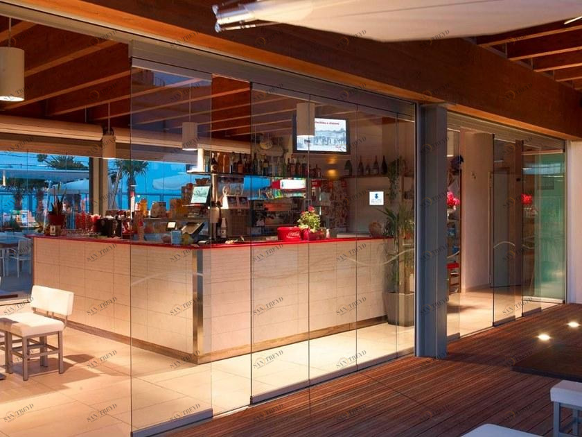 SUNROOM Складное алюминиевое окно Sistemi tuttovetro sun-id-1384371