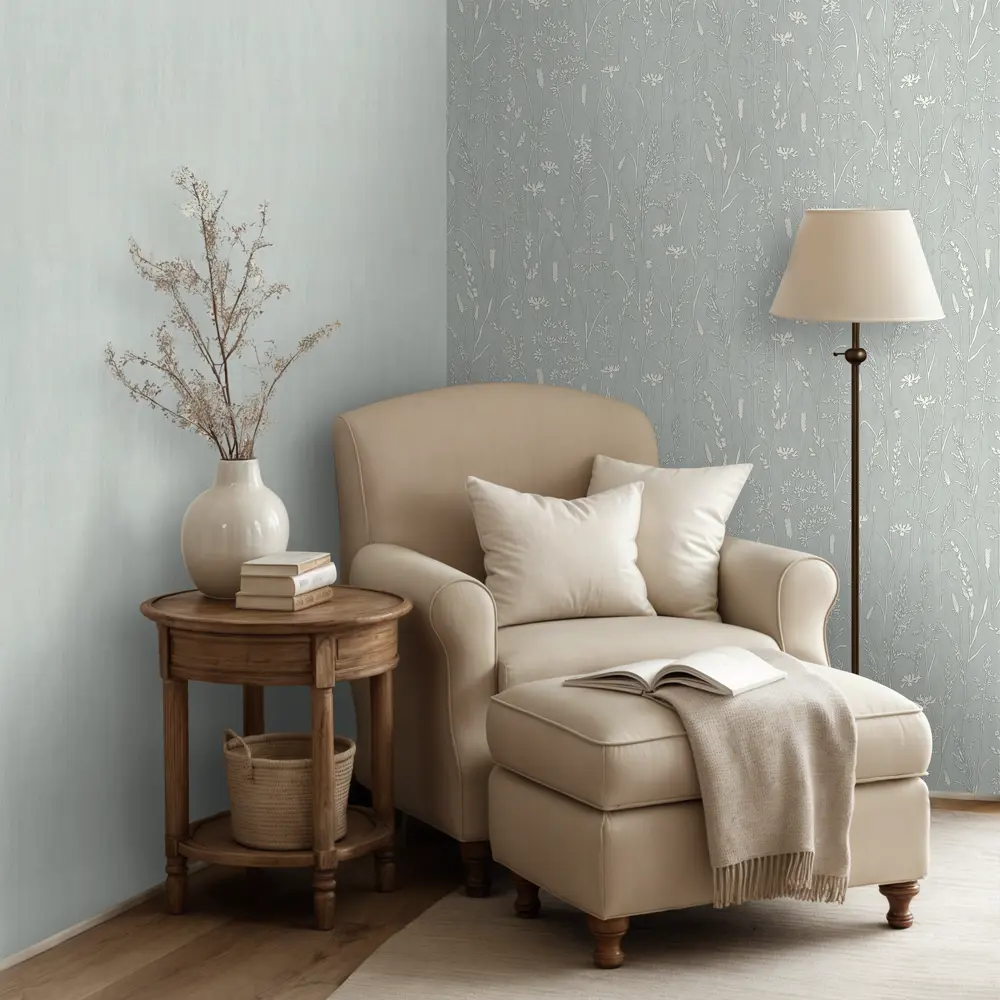 Обои флизелиновые Euro Decor Polina серые ED7313-11 89430196 STLM-2180591 - Вид №5