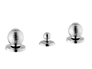 Смеситель для биде из хромированной латуни