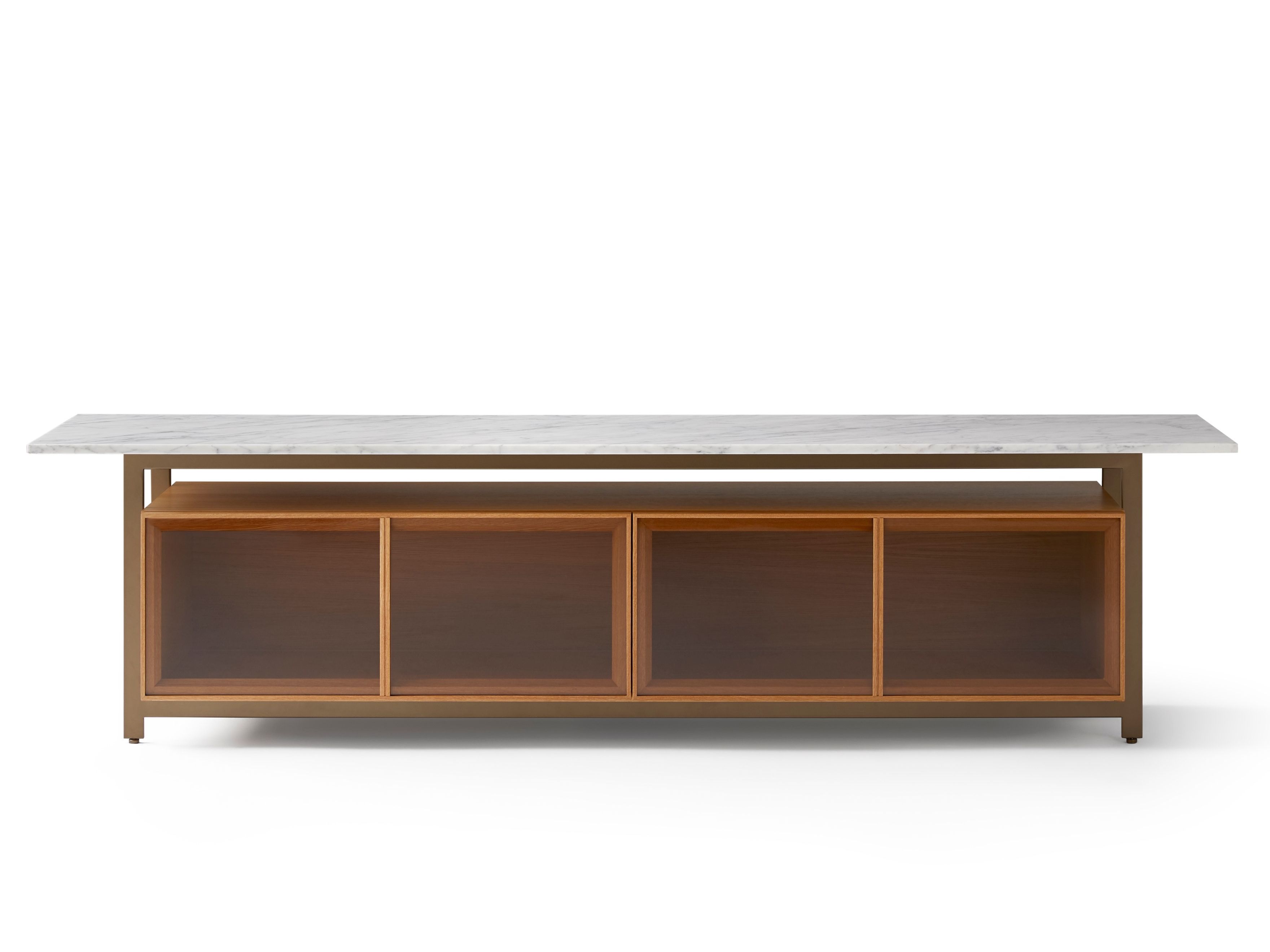 Шкаф из дерева и стекла с откидными дверями Punt Чикаго ARCH-00074008 - Вид №50