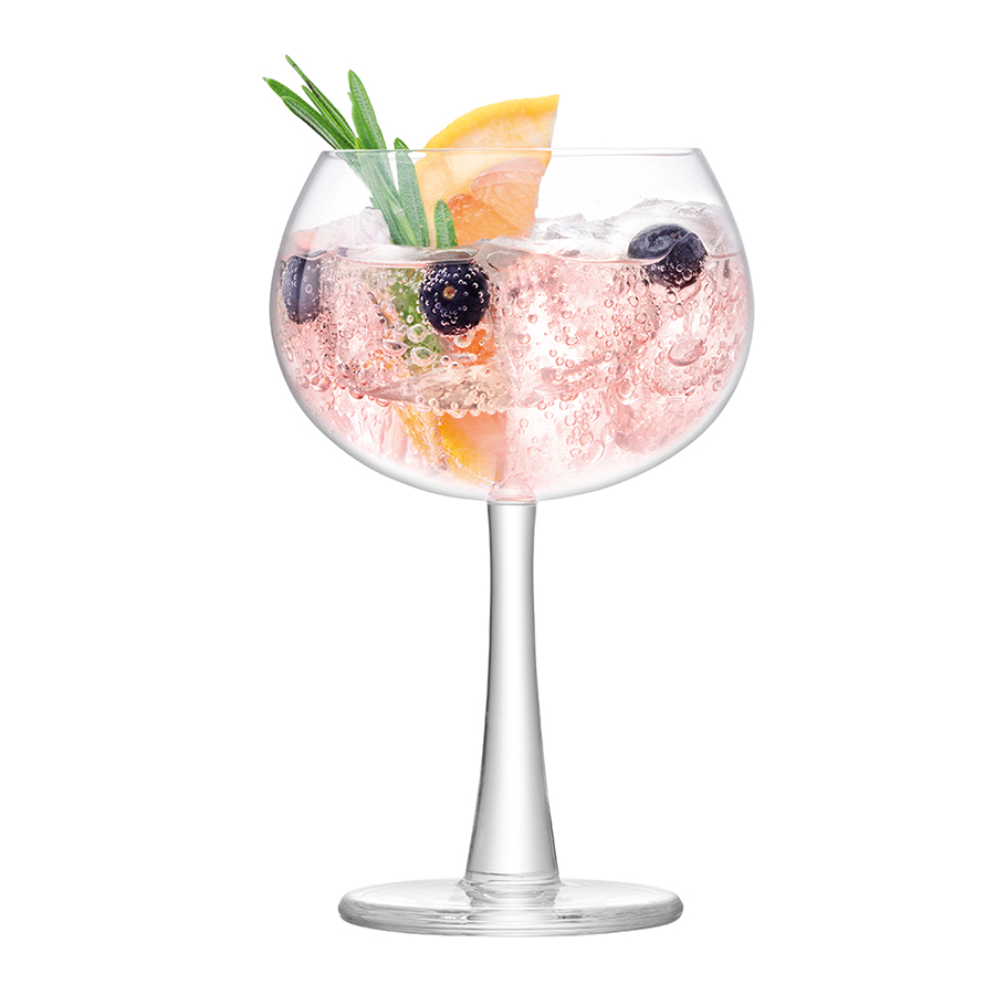 Набор из 2 круглых бокалов 420 мл Gin LSA INTERNATIONAL GIN 00-3863017 Прозрачный  - Вид №2