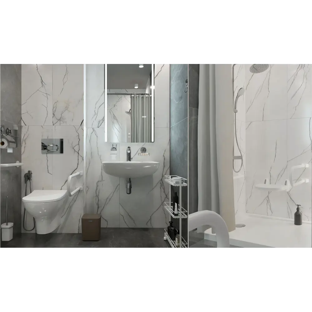 Поручень для ванной Primanova 46 см Без серии STLM-2164849 - Вид №8