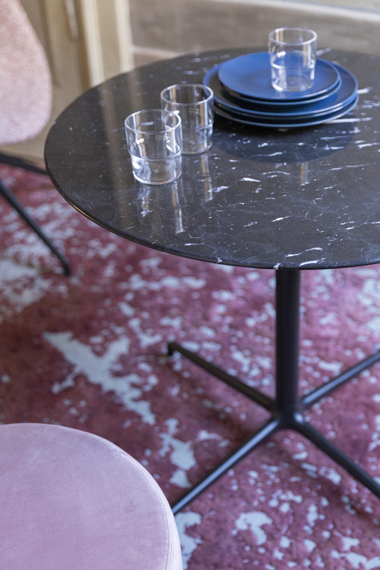 Круглый алюминиевый стол SITIA AMANTIS ARCH-00003955 - Вид №2