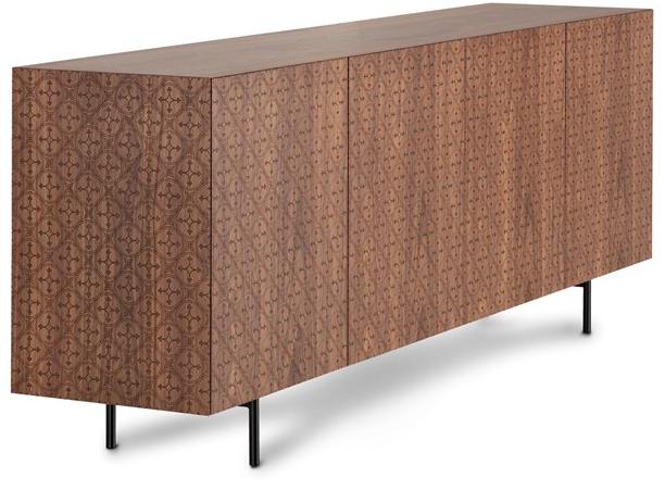 Barba design Комод деревянный с распашными дверцами Tiles 63.d1 - Вид №1