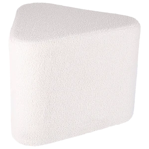 Santreyd Пуф треугольный букле молочно-кремовый 45×38 см 89392878
