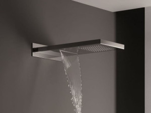 Душевая головка из нержавеющей стали с 2 струями