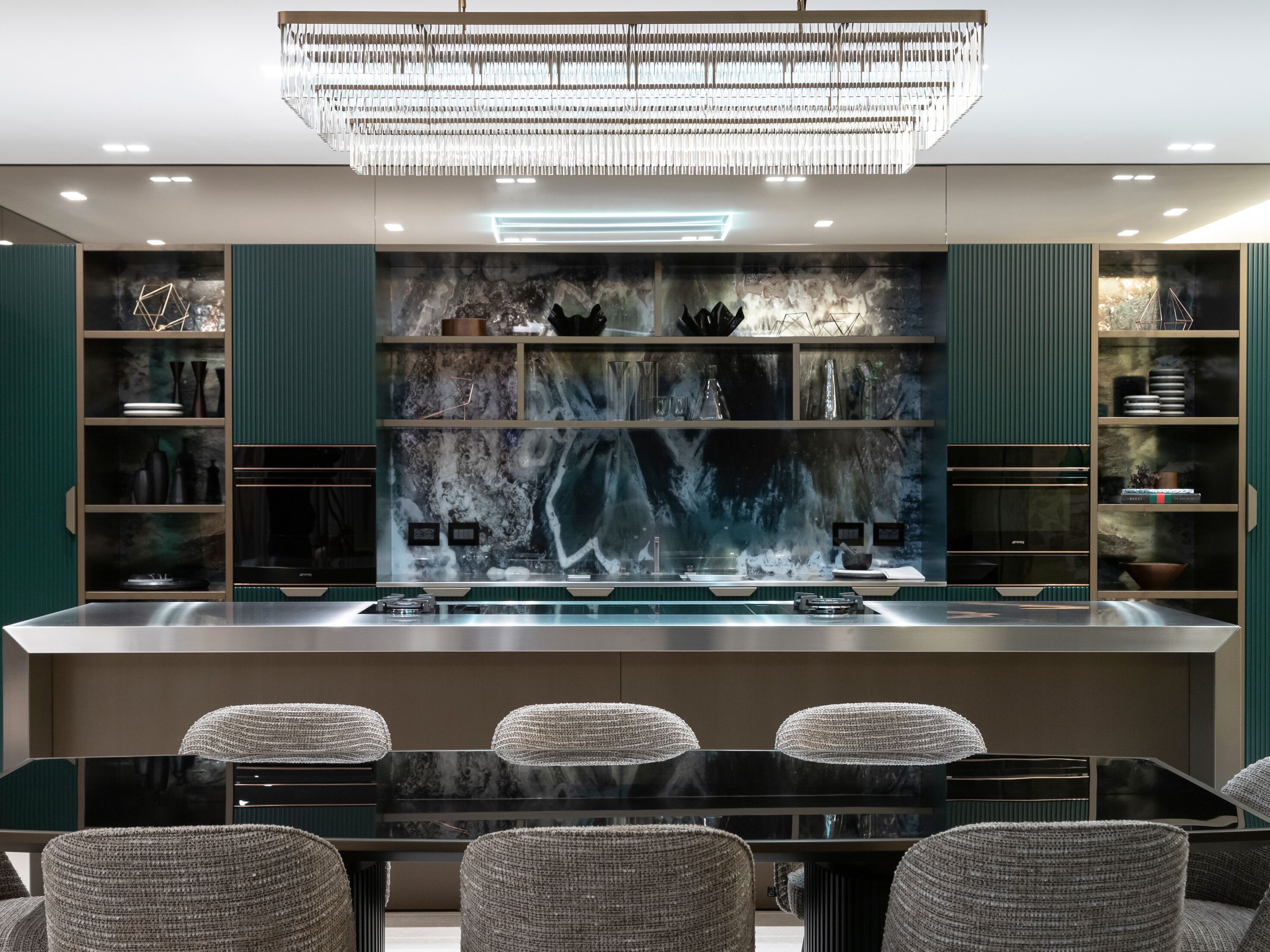 Угловая кухня с островом TM Italia Cucine Miuccia ARCH-00032082