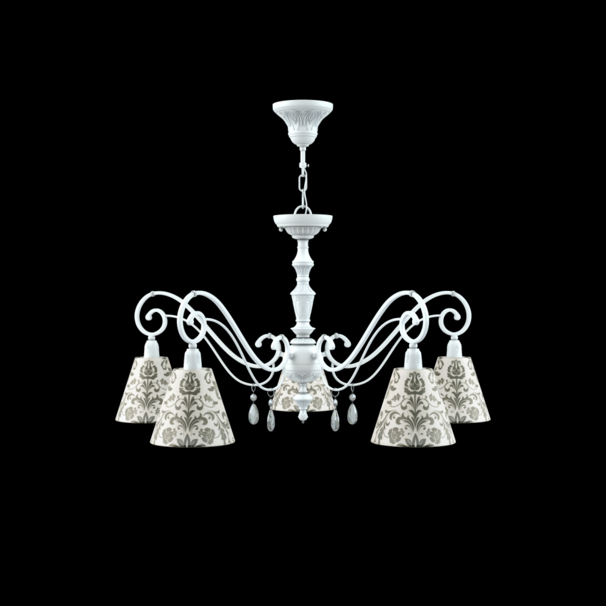 E3-05-WM-LMP-O-1-CRL-E3-05-TR-DN Люстра 22 Maytoni Classic - Вид №1