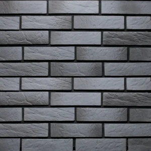 Камень искусственный Ramo Растик брик серый 1м²