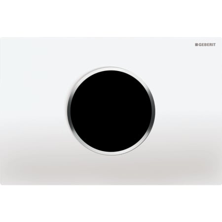 115.907.SN.1 Система электронного управления смывом унитаза Geberit, питание от сети, двойной смыв, смывная клавиша Sigma10, автоматический / бесконтактный смыв Geberit  - Вид №4