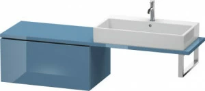 LC583404747 L-Cube Шкафчик для консоли Каменно-синий глянцевый лак