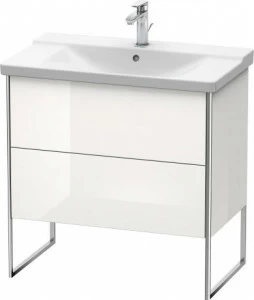 XS446102222 XSquare Тумбочка напольная Белый глянцевый декор