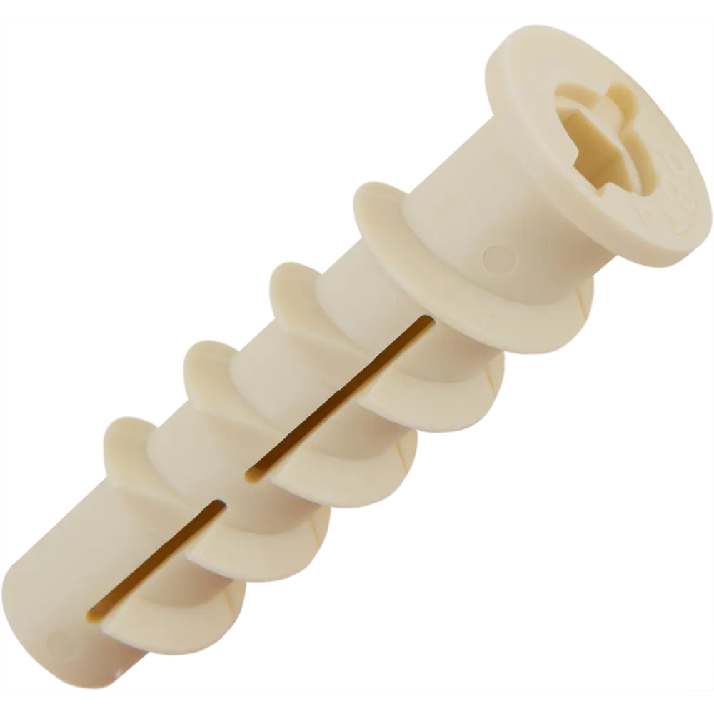 Дюбель для газобетона 4x50 мм нейлон цвет серый 25 шт ЕВРОПАРТНЕР STLM-2125860