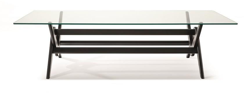 Cassina Стол из дерева и стекла Capitol complex sun-id-1470334 - Вид №2