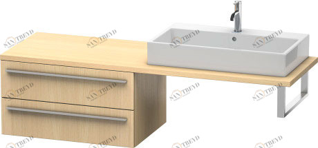 XL543907171 X-Large Шкафчик для консоли Средиземноморский дуб Duravit